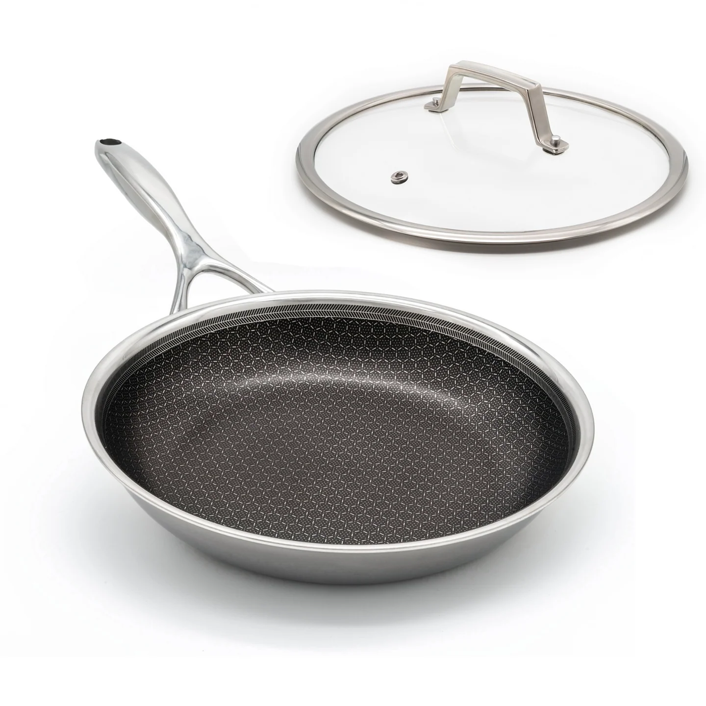Sartén Híbrida Ø 24 cm con Tapa
