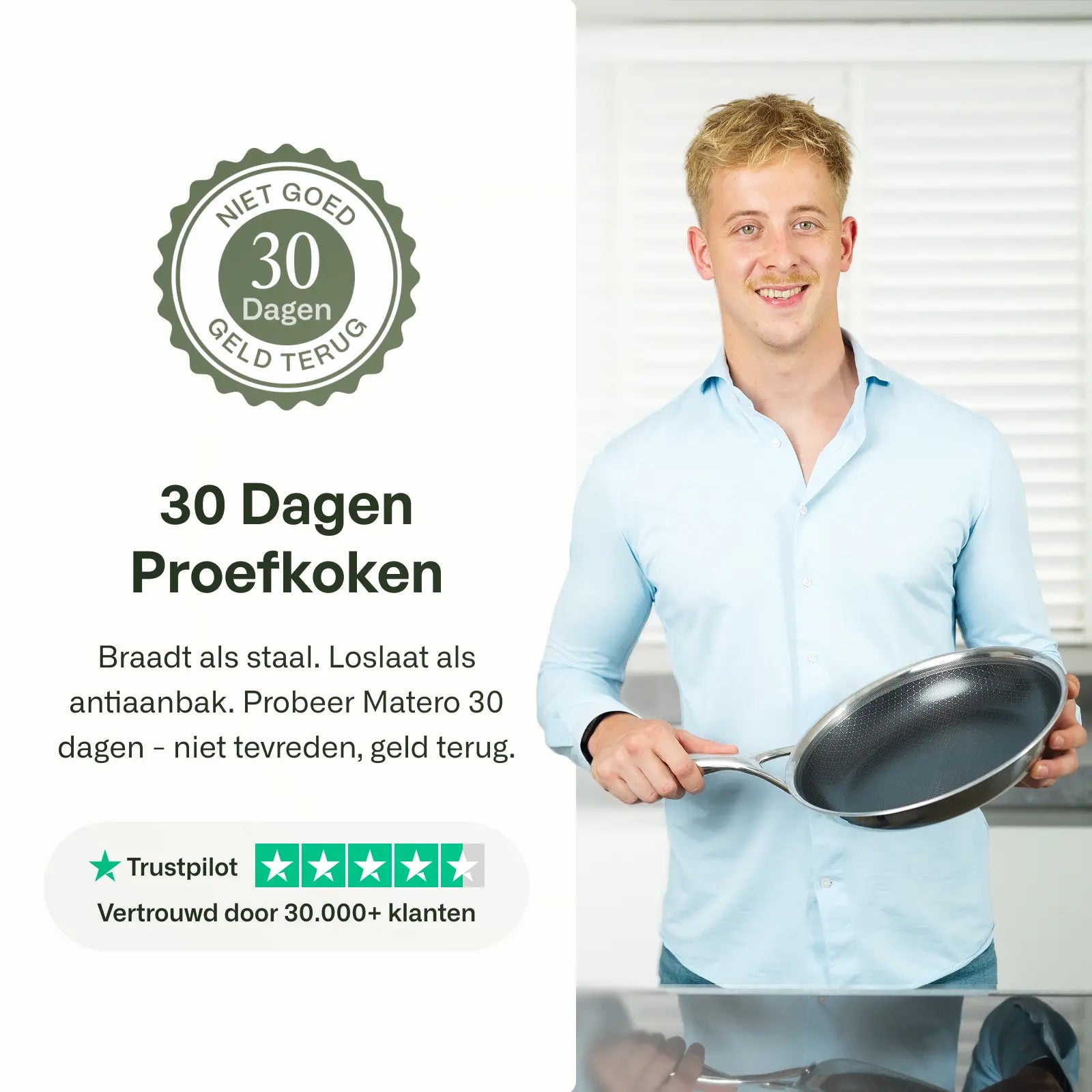 Sartén Híbrida Ø 24 cm