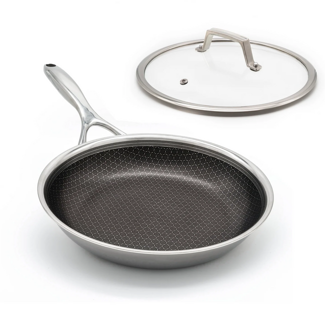 Sartén Híbrida Ø 24 cm con Tapa
