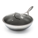 Wok híbrido Ø 28 cm con tapa